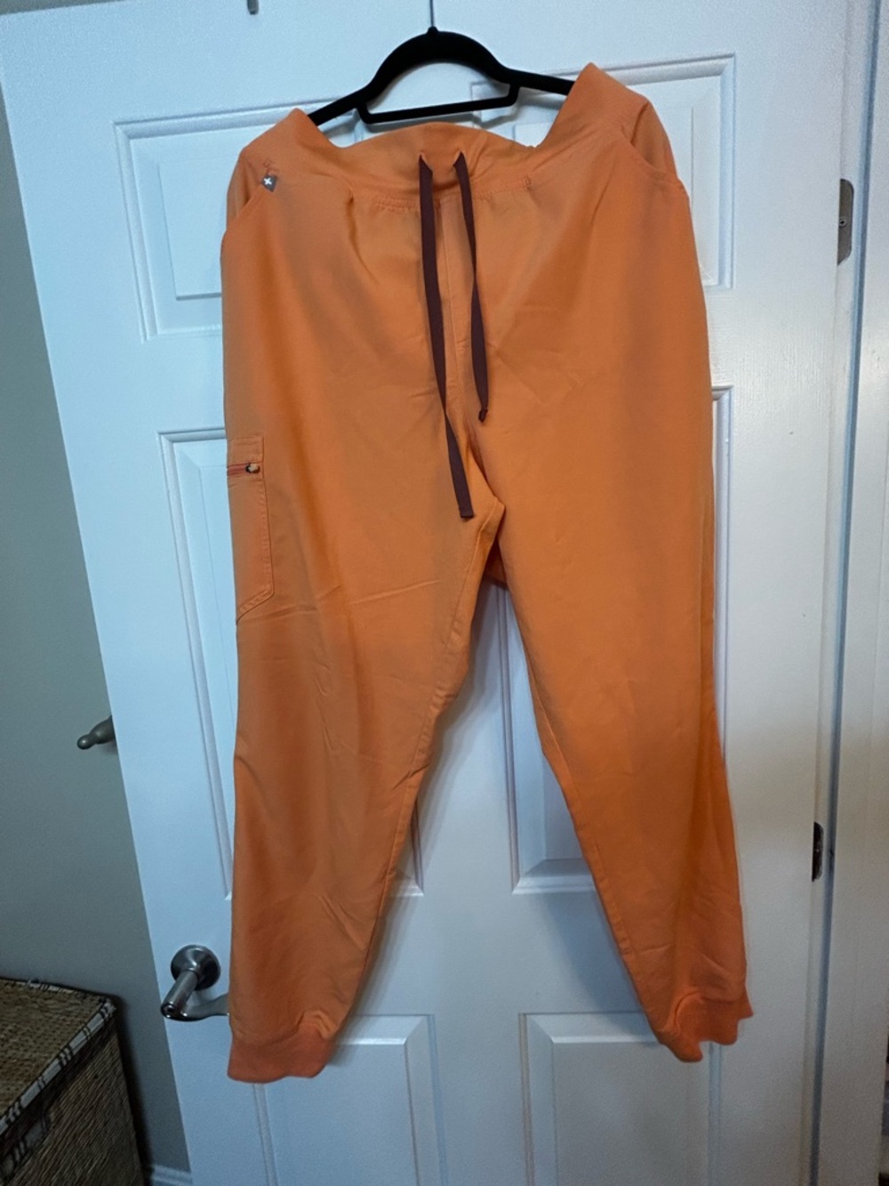 Figs Sunset Orange Zamora Joggers